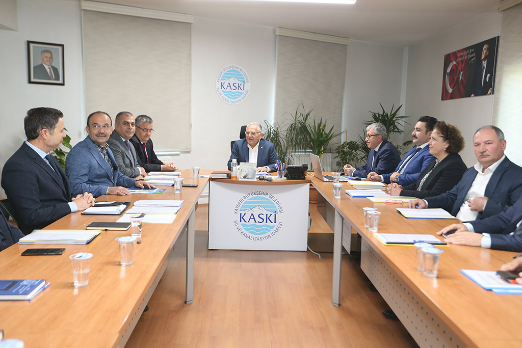 20.10.2023 - Başkan Büyükkılıç Kaski'de Yatırım ve Değerlendirme Toplantısı