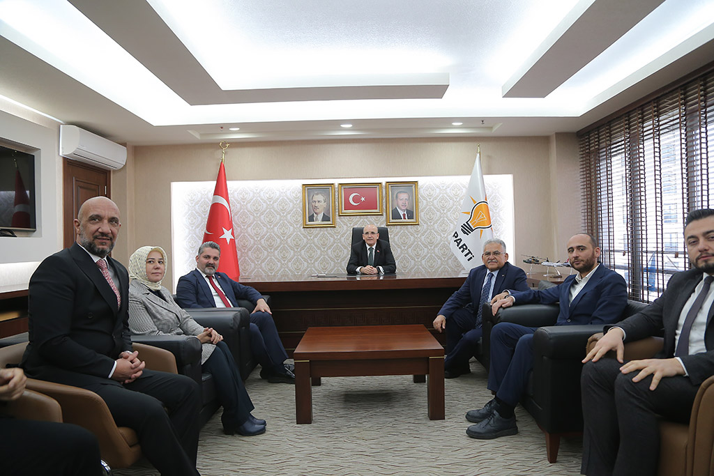 21.02.2024 - Hazine ve Maliye Bakanı Mehmet Şimşek Ak Parti İl Başkanlığı Ziyaret
