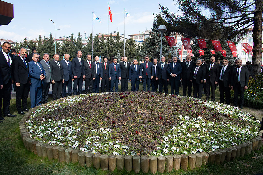 21.02.2024 - Hazine ve Maliye Bakanı Mehmet Şimşek Başkan Memduh Büyükkılıç'ı Ziyaret