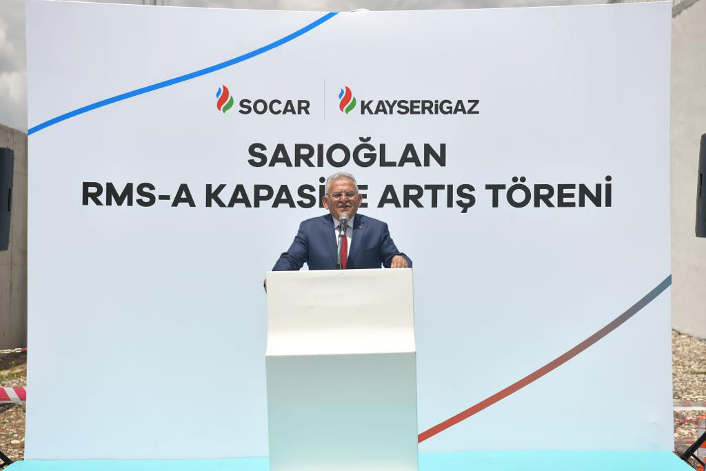 21.06.2023 - Socar ve Kayserigaz İş Birliğinde Sarıoğlan da Yapılan RMS-A Kapasite Artış Töreni