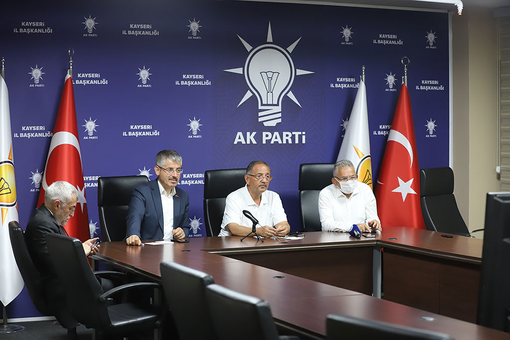 21.07.2021 - Kurban Bayramı Ak Parti İl İlçe Teşkilatları Videokonferans İle Bayramlaşma