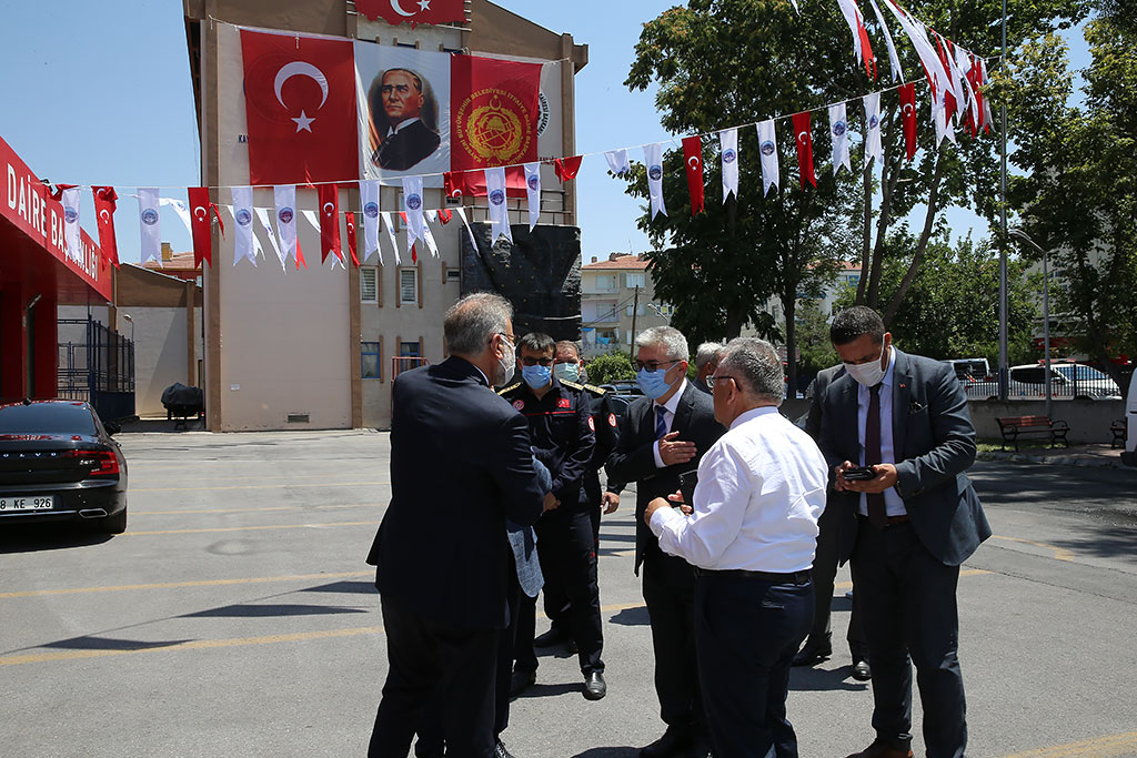 21.07.2021 - Kurban Bayramı İtfaiye Daire Başkanlığı Bayramlaşma