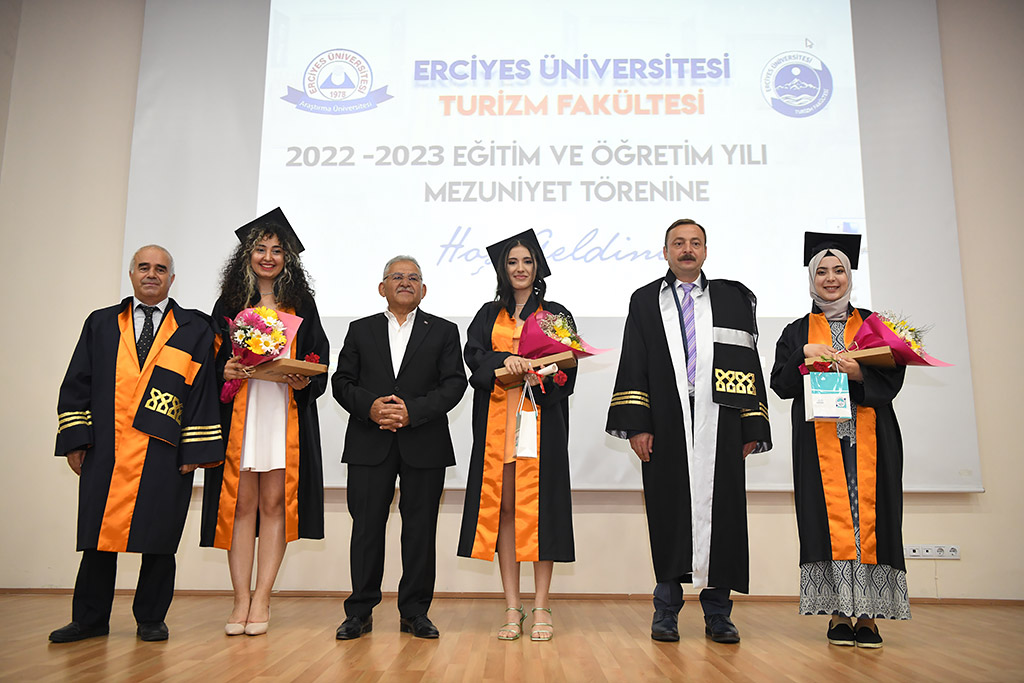21.07.2023 - Erciyes Üniversitesi Turizm Fakültesi Mezuniyet Töreni