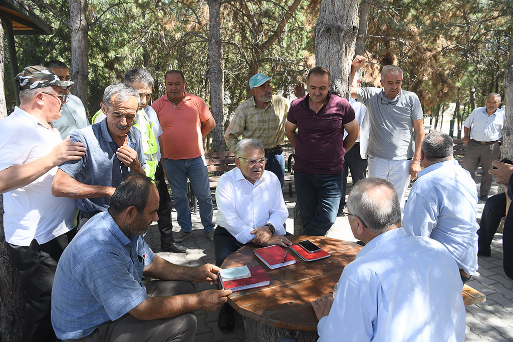 21.08.2023 - Başkan Yemliha Mahallesini Ziyaret Etti