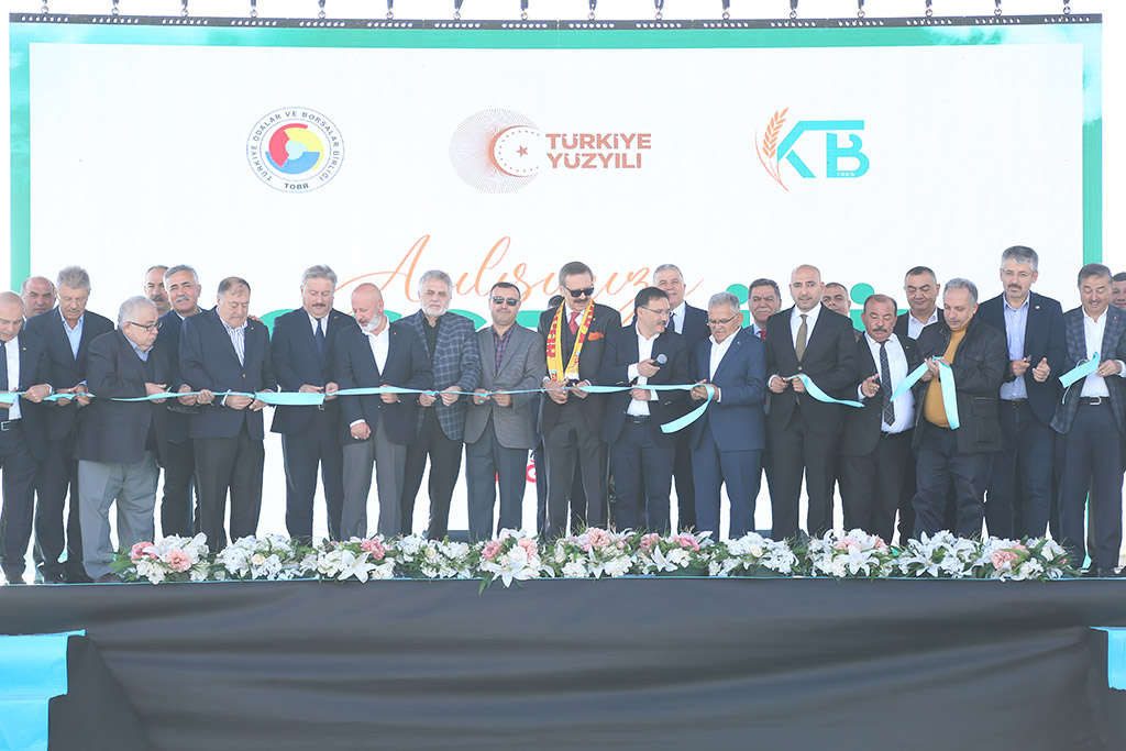 21.10.2023 - Ticaret Borsası Canlı Hayvan Pazar Yeri Açılış Töreni