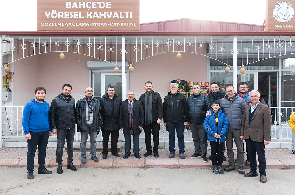 21.12.2019 - Başkan Memduh Büyükkılıç Hörmetçi de Yılkı Atlarını İzledi