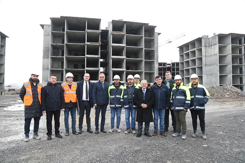 22.01.2024 - Başkan Memduh Büyükkılıç Oruç Reis Kentsel Dönüşüm Alanı İnceleme