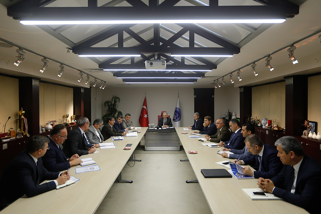 22.05.2019 - Hacılar, Felahiye, Bünyan, Akkışla ve Tomarza İlçe Belediye Başkanları İle İstişare Toplantısı