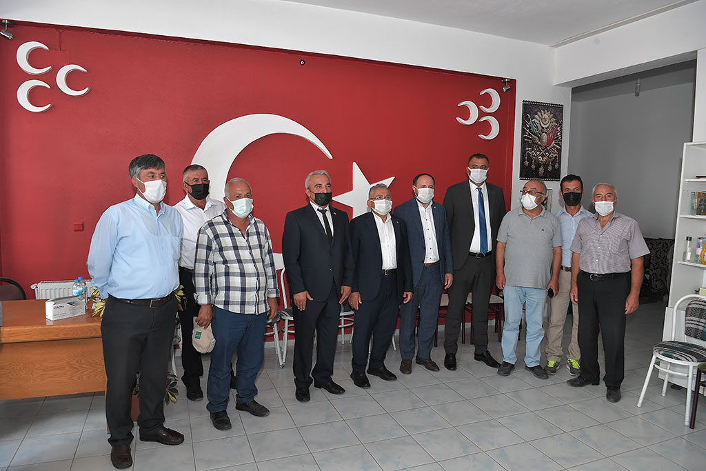 22.07.2021 - Başkan Memduh Büyükkılıç Ak Parti Sarıoğlan İlçe Teşkilatı İle Bayramlaştı