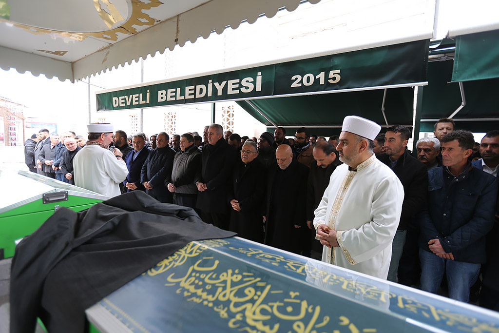 22.12.2023 - Hizmet İş Sendikası Genel Başkan Vekili Halil Özdemirin Babası Salih Özdemir Cenaze Namazı