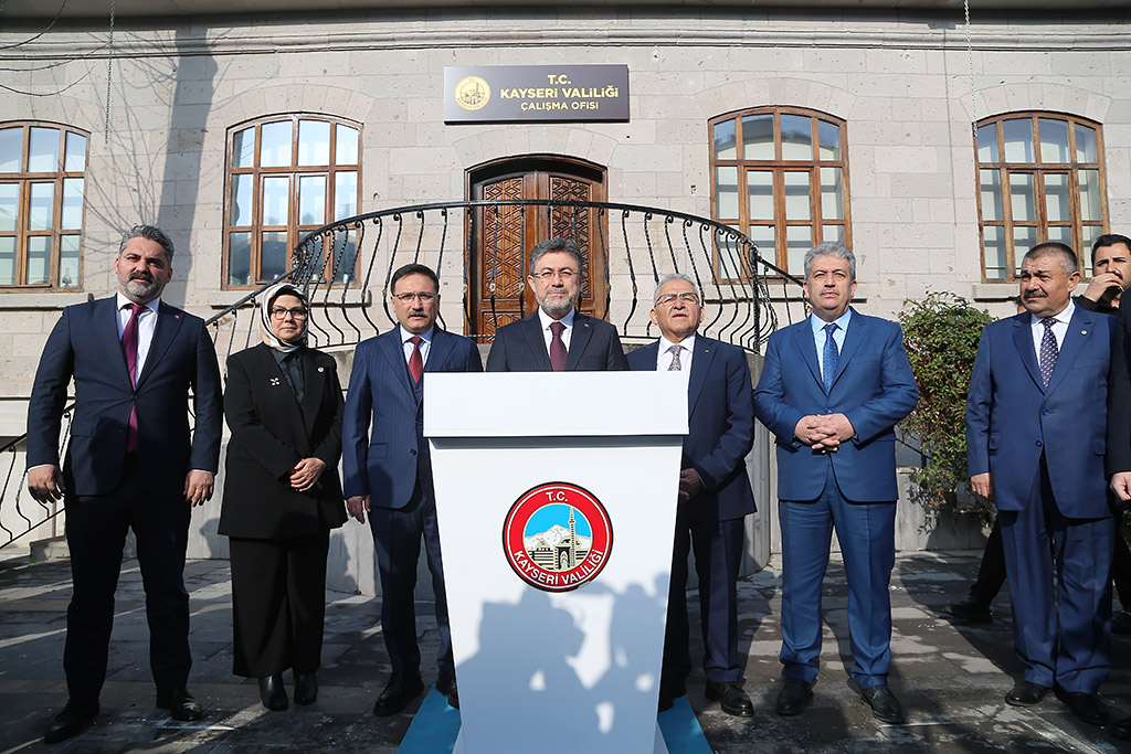 23.02.2024 - Tarım ve  Orman Bakanı İbrahim Yumaklı Kayseri Valiliği Ziyareti