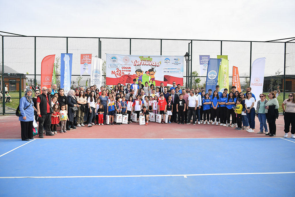 23.04.2024 - Ulusal Egemenlik ve Çocuk Bayramı Tenis Turnuvası Ödül Töreni