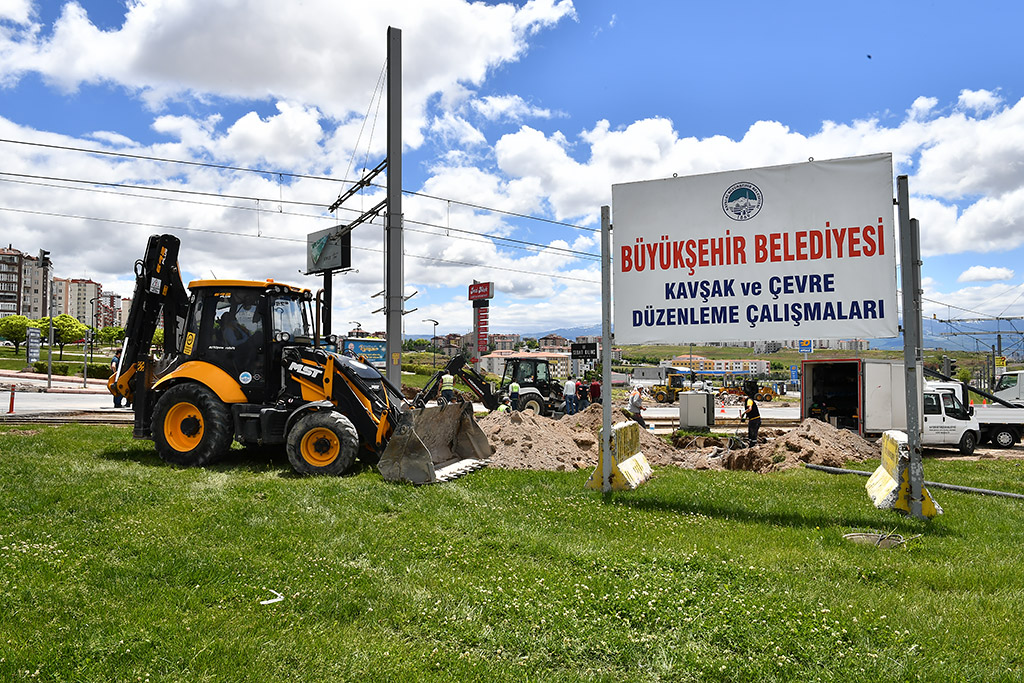 23.05.2020 - Başkan Büyükkılıç, Gesi Kavşağı Düzenleme Çalışmalarını İnceledi