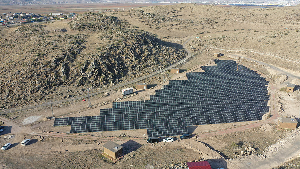 23.10.2023 - Başkan Büyükkılıç Dokuzpınarlar Güneş Enerji Santrali İnceleme