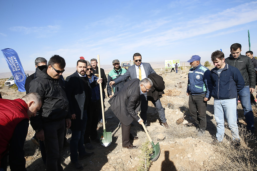 23.11.2019 - Başkan Büyükkılıç Ulaşım A.Ş. Fidan Dikme Törenine Katıldı