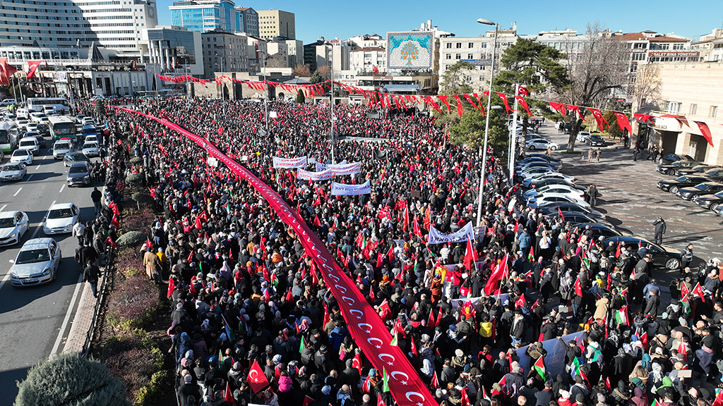 23.12.2023 Filistin'e Destek Yürüyüşü