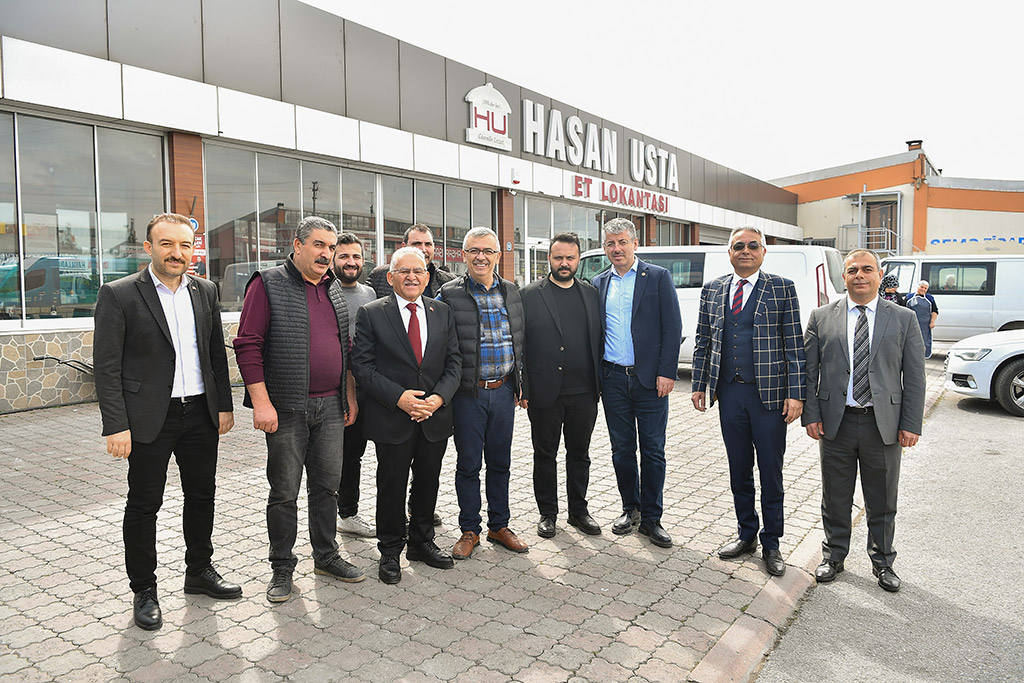 25.03.2024 - Başkan Büyükkılıç Ağaş İşleri Esnaflarını Ziyaret