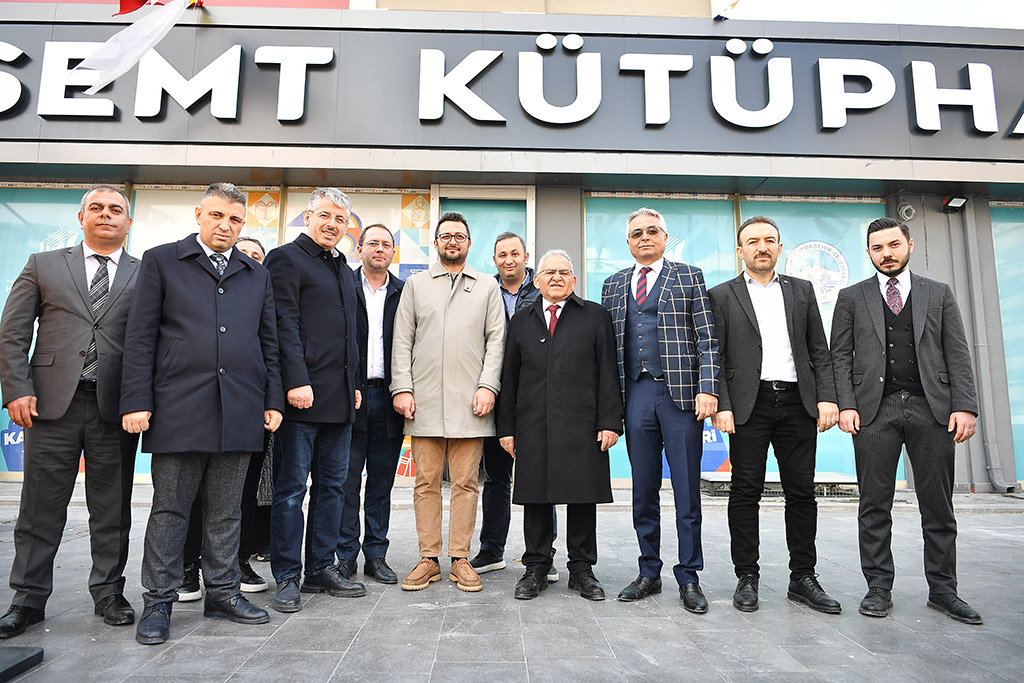 25.03.2024 - Başkan Büyükkılıç Yakut Kütüphanesi İnceleme