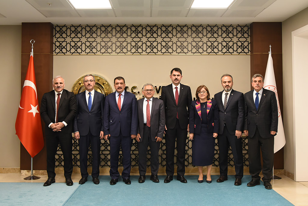 25.04.2019 - Başkan Büyükkılıç Ankara'da Çeşitli Temaslarda Bulundu