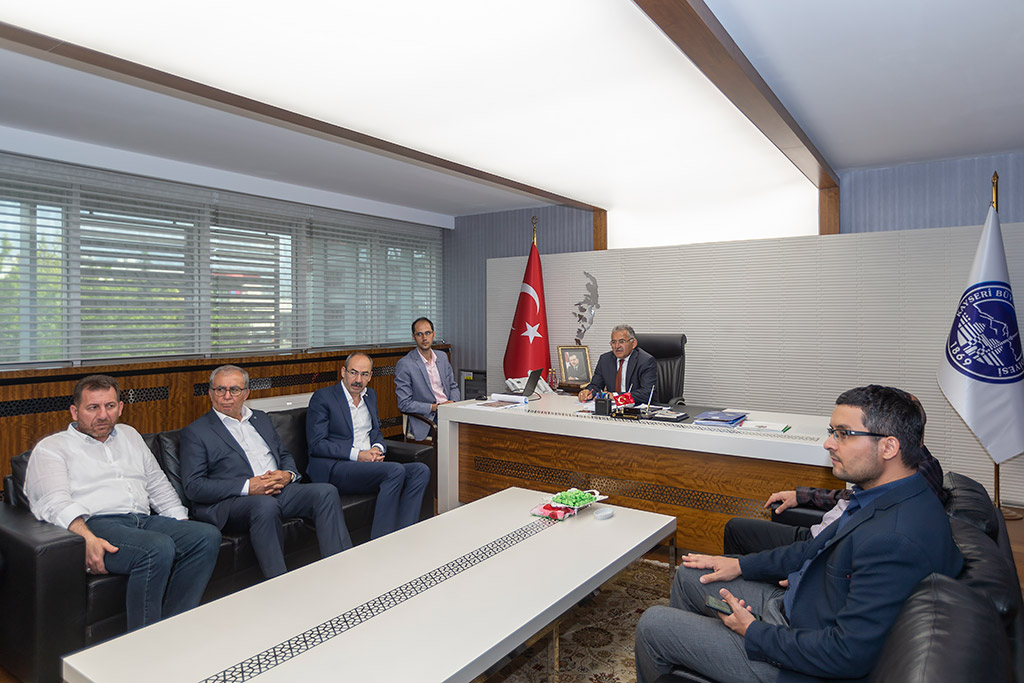 25.07.2019 - Başkan Memduh Büyükkılıç, Kayseri Ticaret Odası İle Bir Toplantı Gerçekleştirdi