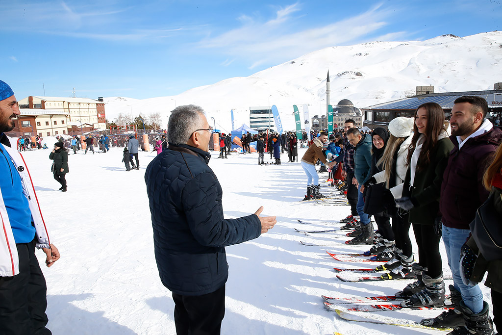 26.01.2019 - Başkan Büyükkılıç Erciyes'te