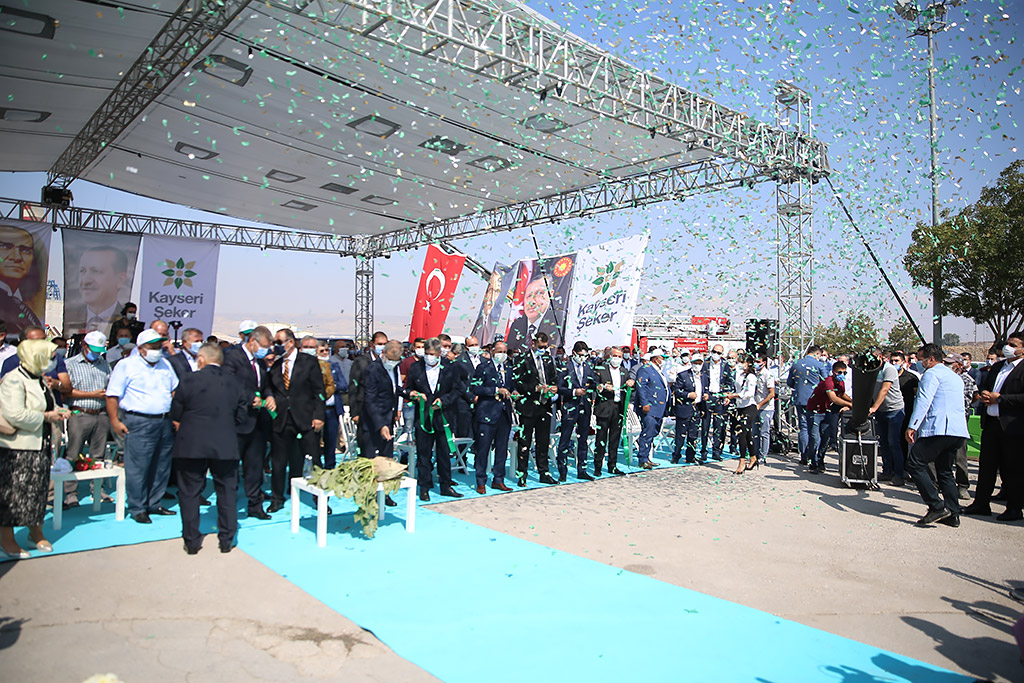 26.09.2020 - Başkan Memduh Büyükkılıç Şeker Fabrikası 66. Pancar Alım Kampanyası Törenine Katıldı