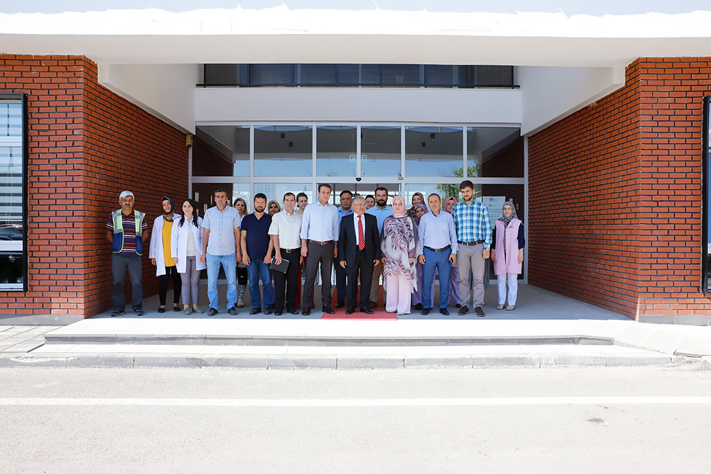 27.06.2019 - Başkan Memduh Büyükkılıç, Kaymek Msm Binasını İnceledi