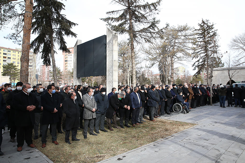 28.01.2021 - Talas Belediye Başkanı Mustafa Yalçın'ın Babası Hakka Uğurlanıyor