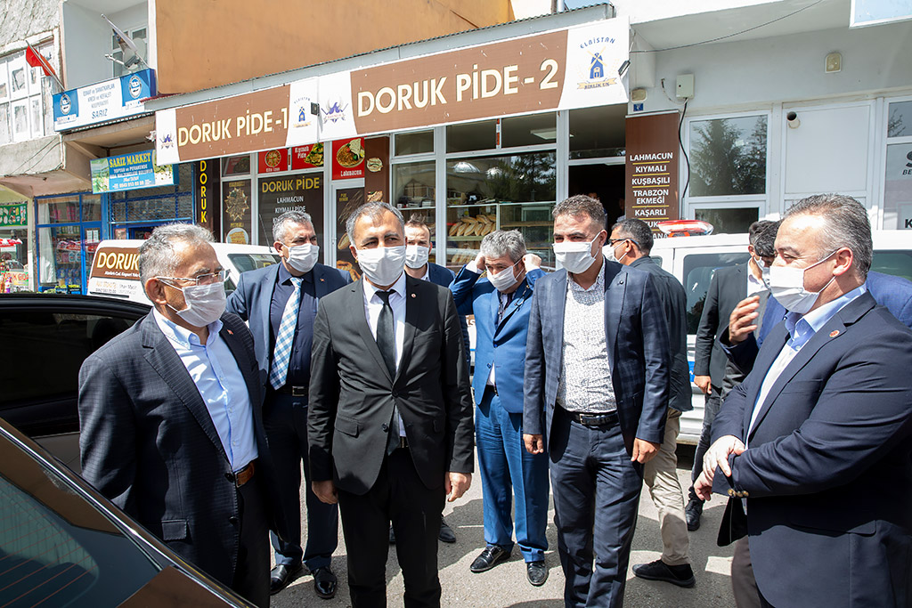 28.05.2020 - Başkan Memduh Büyükkılıç'ın  Sarız Temasları