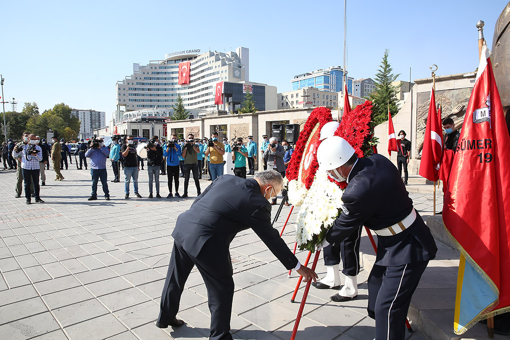 28.10.2020 - 29 Ekim Çelenk Sunma Töreni