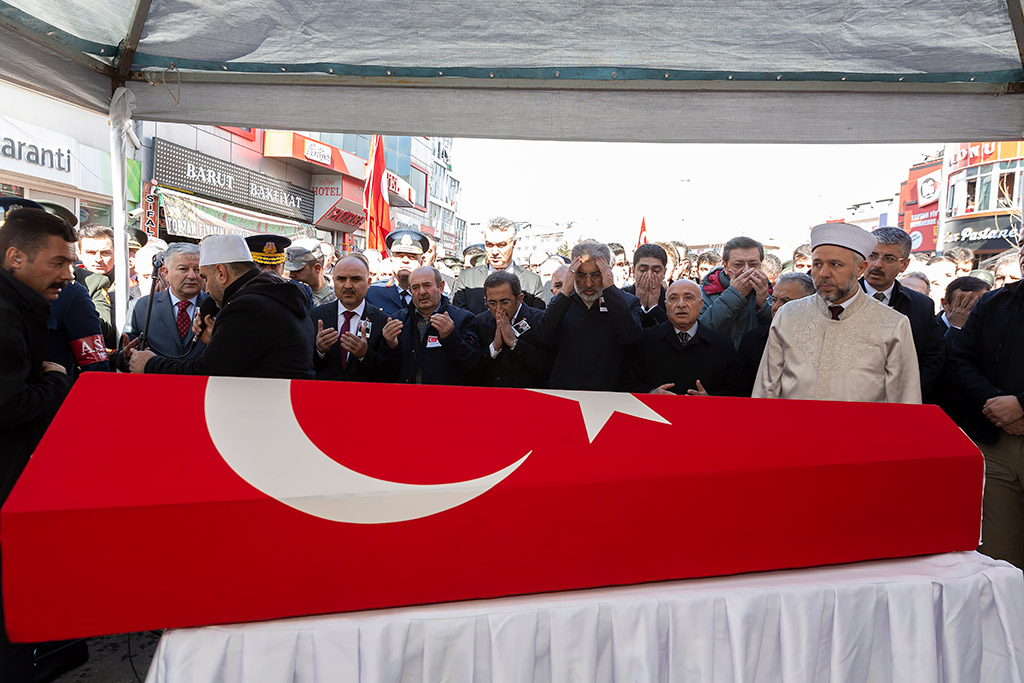 29.02.2020 -  İdlib'de Şehit Olan Piyade Uzman Onbaşı Ali Taşöz Memleketi Develi'de Hakka Uğurlandı