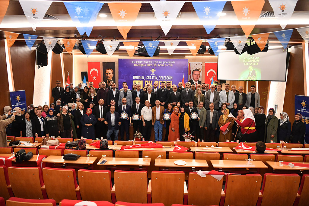 31.05.2025 başkan büyükkılıç ak parti talas ilçe danışma meclisi toplantısına katıldı