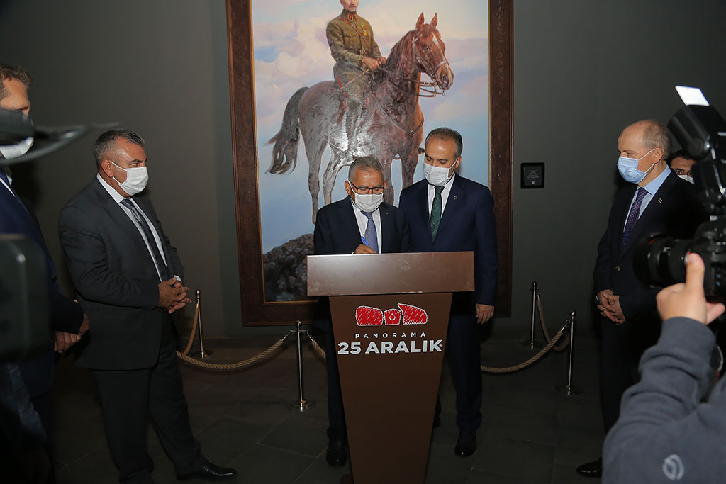 07.10.2021 - Başkan Büyükkılıç Gaziantep Panaroma Müzesi Gezi